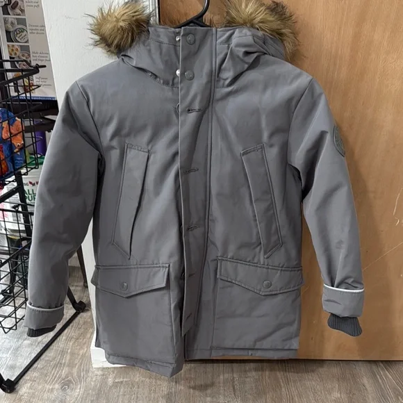 GAP Gray Puffer Jacket